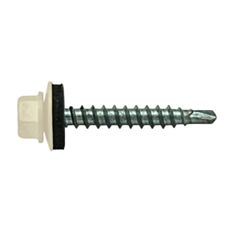 Саморіз покрівельний Koelner RAL1015 4,8*35 мм 250 шт жовтий - фото