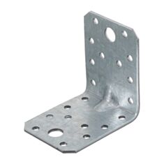 Кутник універсальний Профсталь з ребром жорсткості 70*70*55 мм 2,5 мм - фото