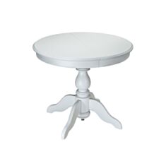 Стол обеденный деревянный Тироль RAL1003 D80 ясень - фото