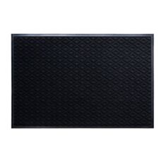 Килимок Dariana Grass Stripe 40*60 см чорний - фото