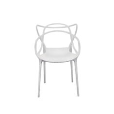 Стілець обідній пластмасовий AC-006 білий - фото
