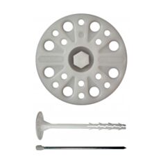 Дюбель для термоізоляції Теплома Premium (М) з термоголовою 10*220 мм 50 шт - фото