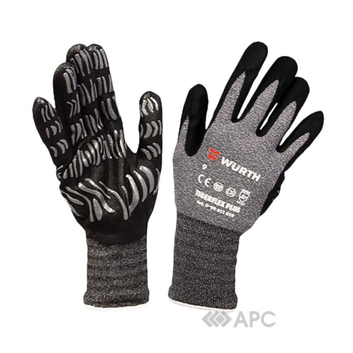 Перчатки Wurth NTR Tigerflex Plus с нитриловым покрытием в каталоге ARS